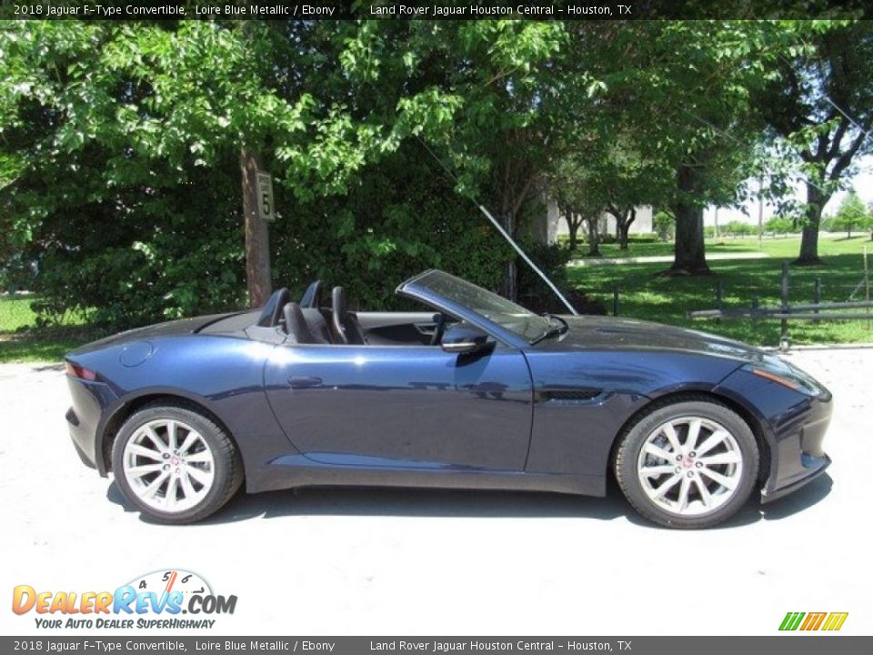 Loire Blue Metallic 2018 Jaguar F-Type Convertible Photo #6