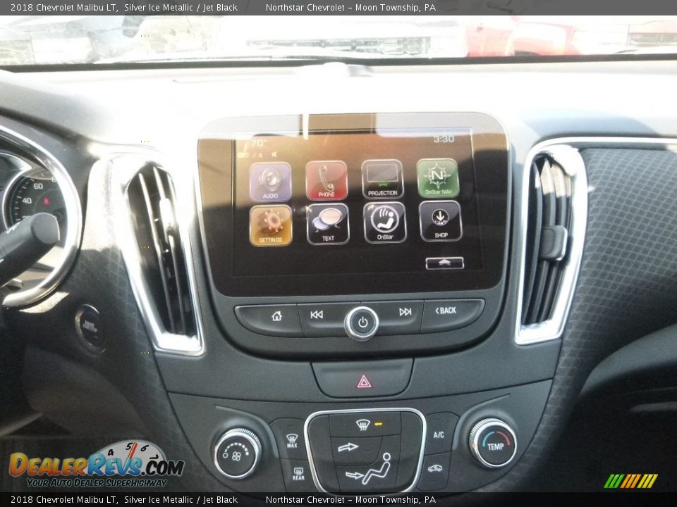 2018 Chevrolet Malibu LT Silver Ice Metallic / Jet Black Photo #18