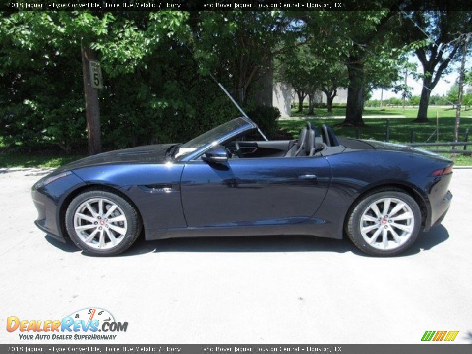 Loire Blue Metallic 2018 Jaguar F-Type Convertible Photo #11