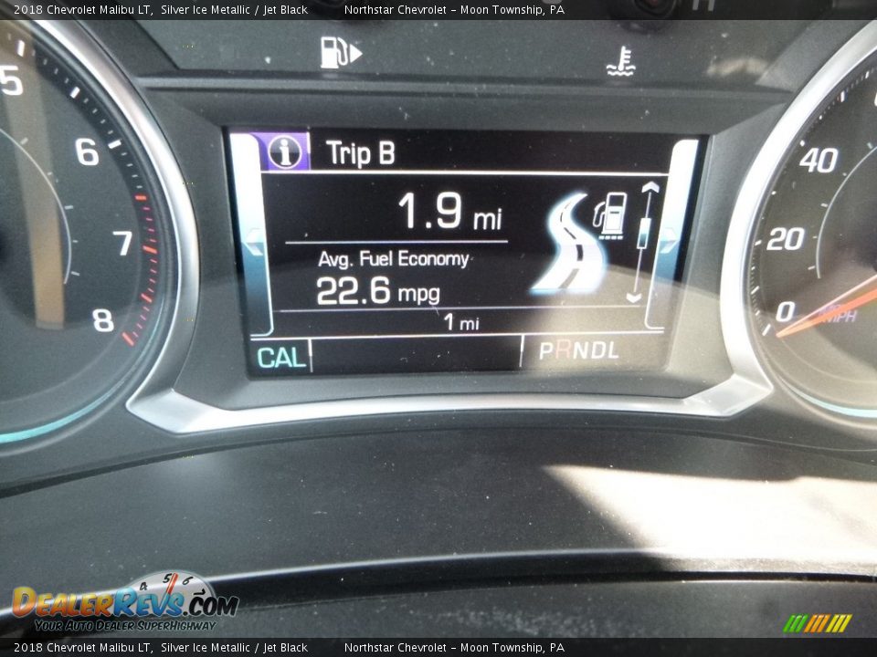 2018 Chevrolet Malibu LT Silver Ice Metallic / Jet Black Photo #20