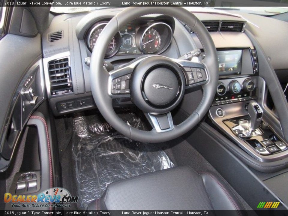2018 Jaguar F-Type Convertible Steering Wheel Photo #14