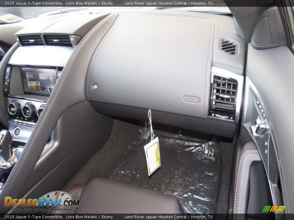 2018 Jaguar F-Type Convertible Loire Blue Metallic / Ebony Photo #15