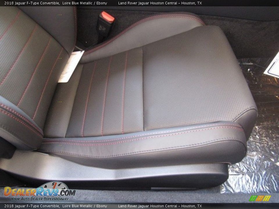 2018 Jaguar F-Type Convertible Loire Blue Metallic / Ebony Photo #16