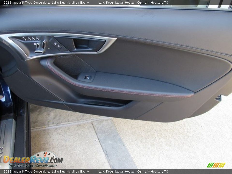 2018 Jaguar F-Type Convertible Loire Blue Metallic / Ebony Photo #17