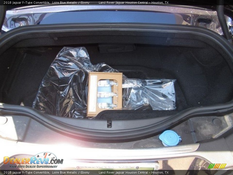 2018 Jaguar F-Type Convertible Loire Blue Metallic / Ebony Photo #19