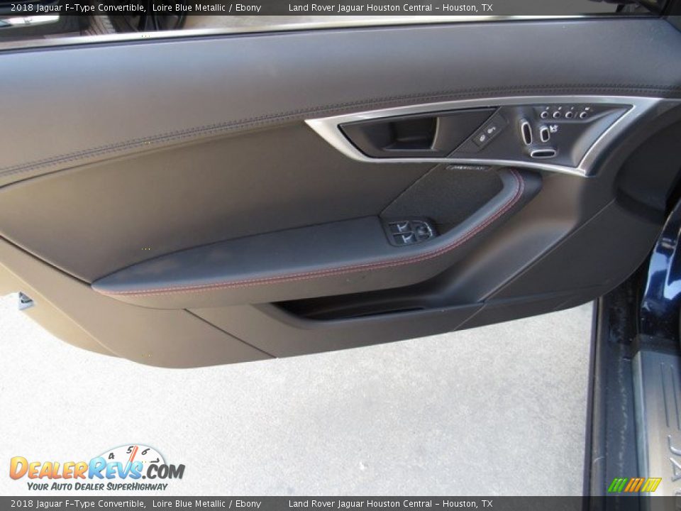 2018 Jaguar F-Type Convertible Loire Blue Metallic / Ebony Photo #20