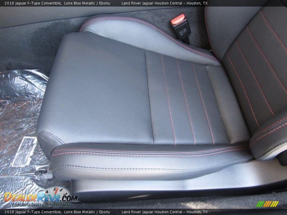 2018 Jaguar F-Type Convertible Loire Blue Metallic / Ebony Photo #23