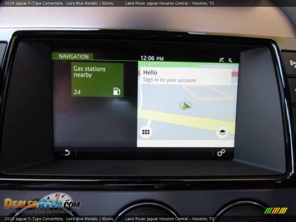 Navigation of 2018 Jaguar F-Type Convertible Photo #29