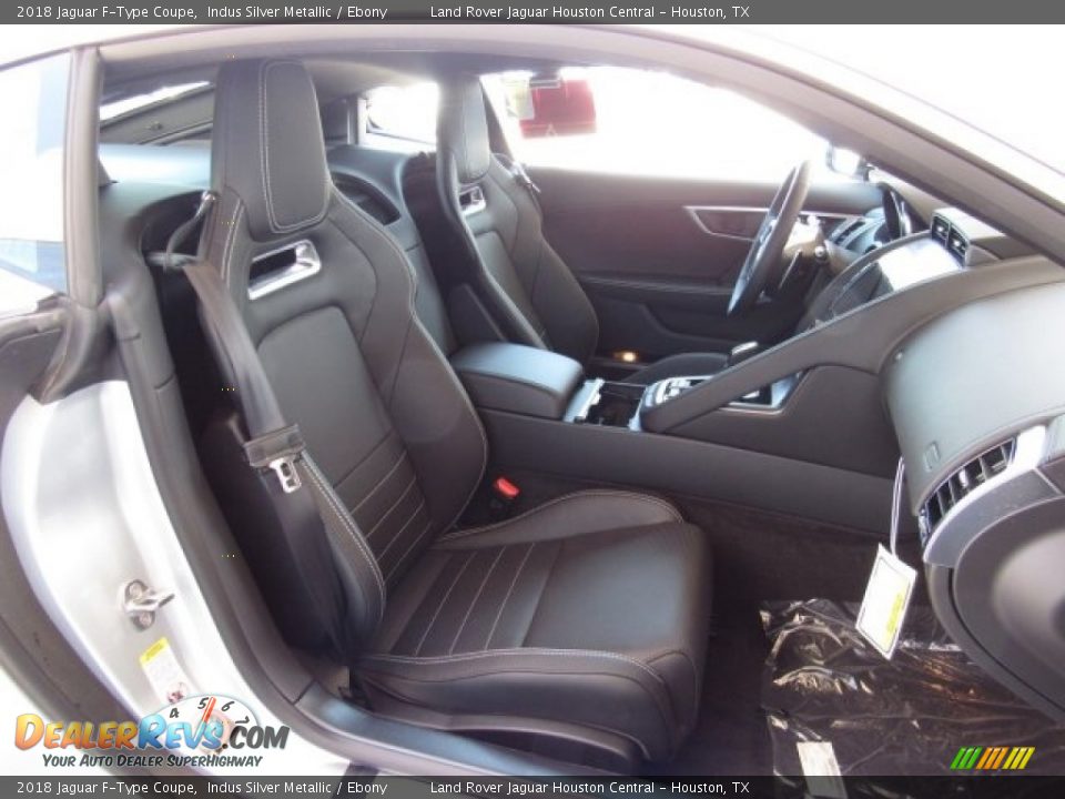 2018 Jaguar F-Type Coupe Indus Silver Metallic / Ebony Photo #5