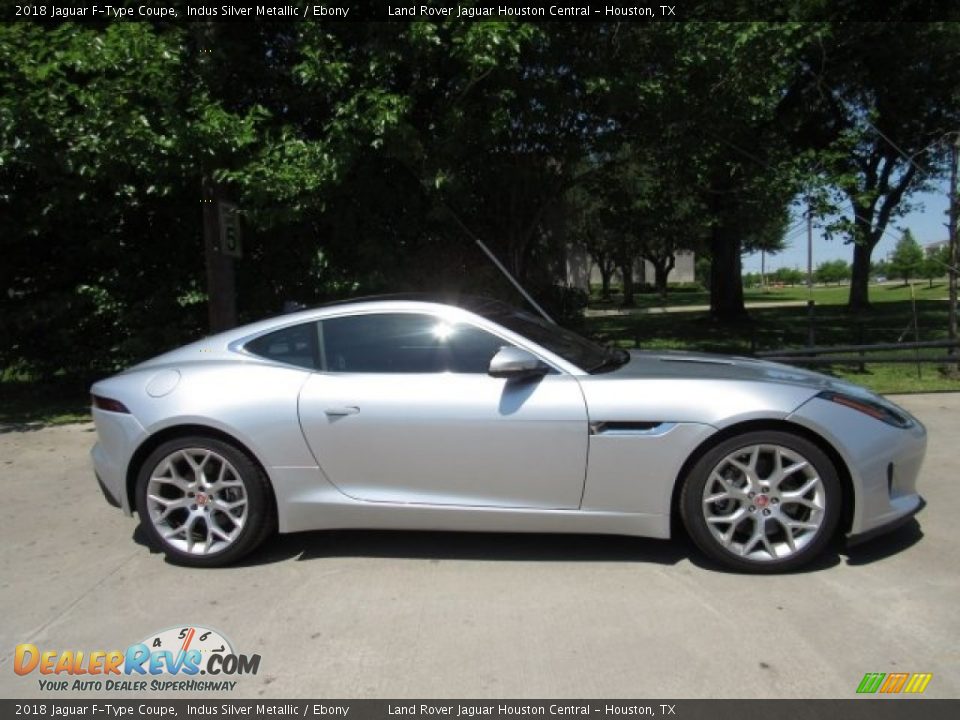 Indus Silver Metallic 2018 Jaguar F-Type Coupe Photo #6