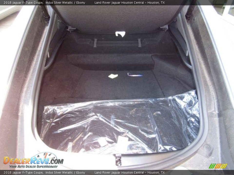 2018 Jaguar F-Type Coupe Indus Silver Metallic / Ebony Photo #18