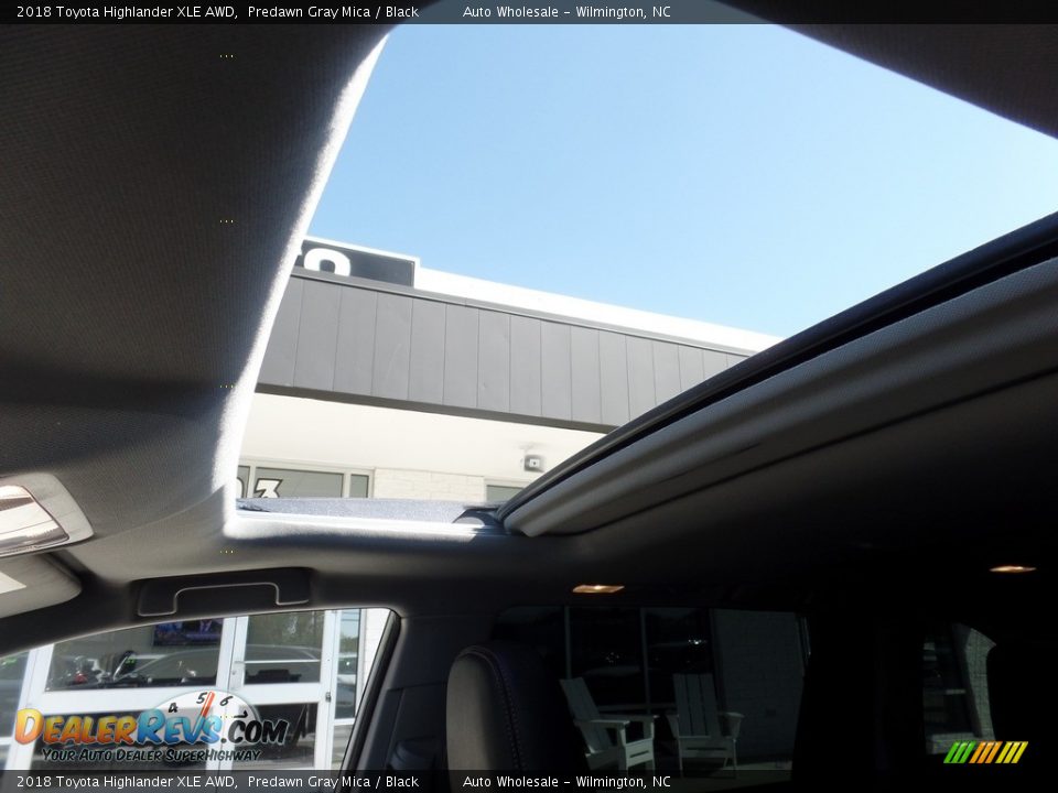 2018 Toyota Highlander XLE AWD Predawn Gray Mica / Black Photo #10