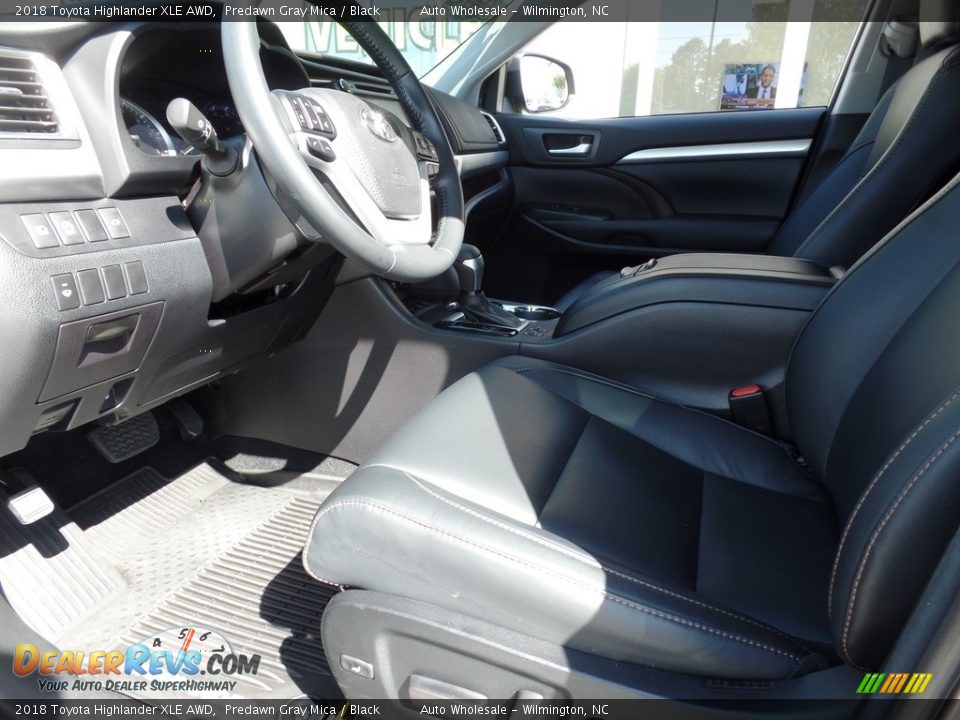 2018 Toyota Highlander XLE AWD Predawn Gray Mica / Black Photo #11
