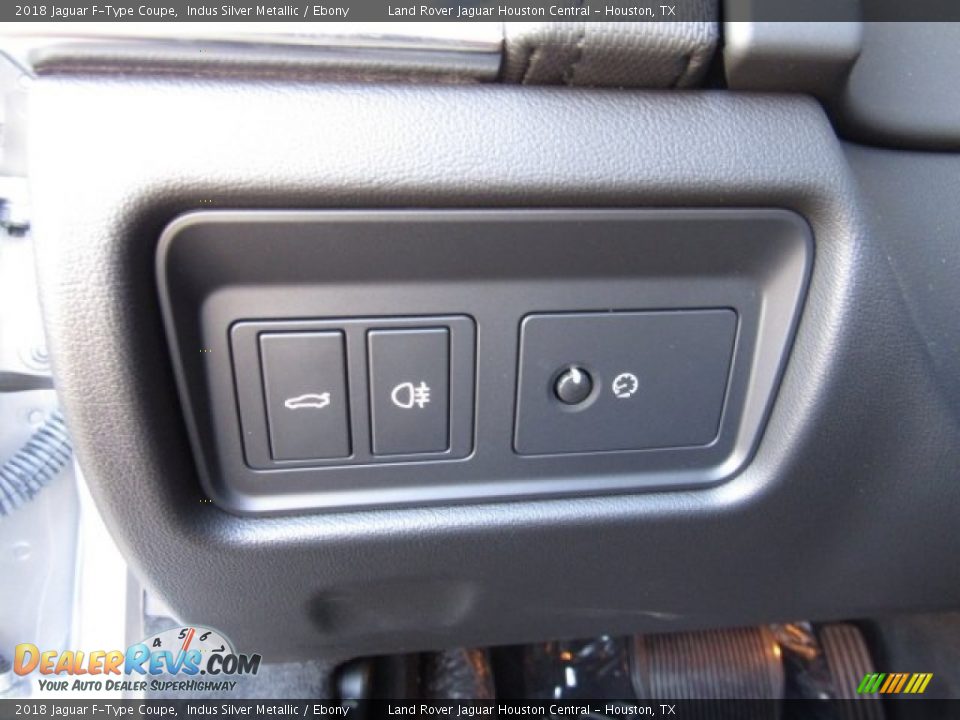 2018 Jaguar F-Type Coupe Indus Silver Metallic / Ebony Photo #23