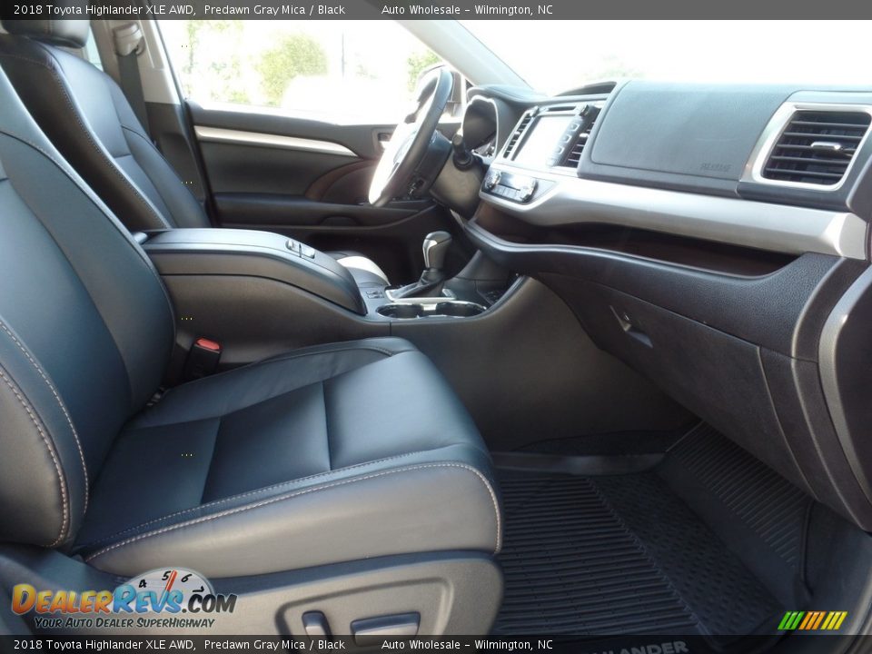 2018 Toyota Highlander XLE AWD Predawn Gray Mica / Black Photo #13