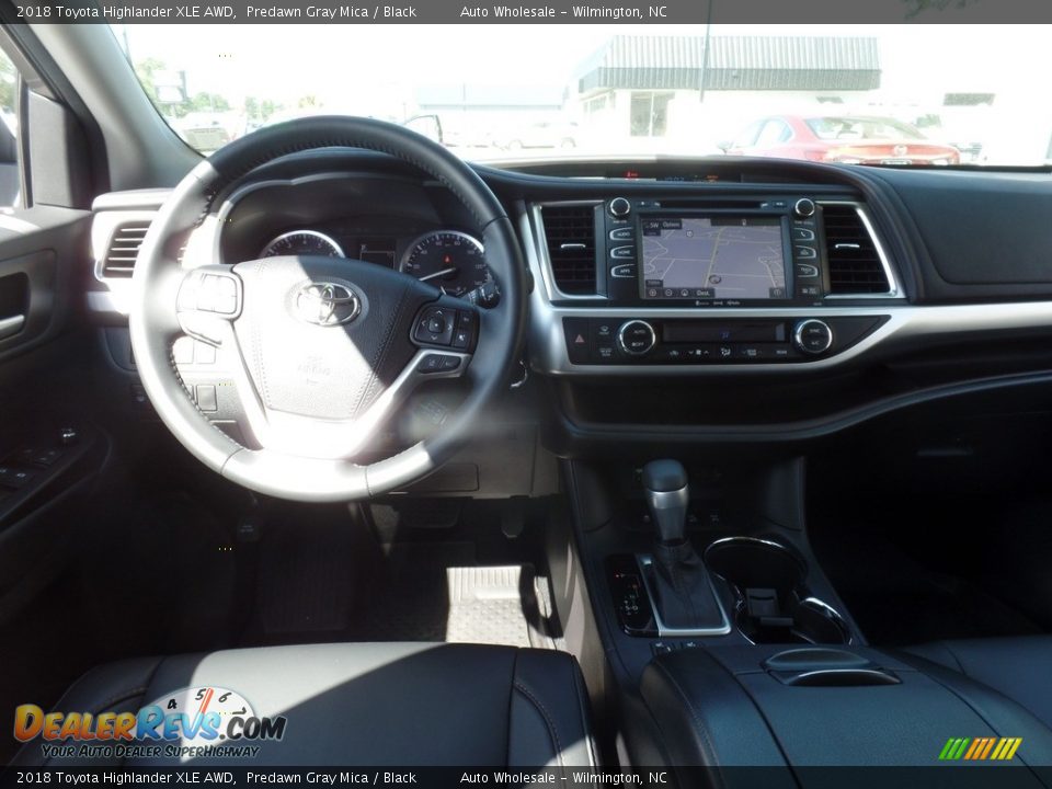 2018 Toyota Highlander XLE AWD Predawn Gray Mica / Black Photo #15