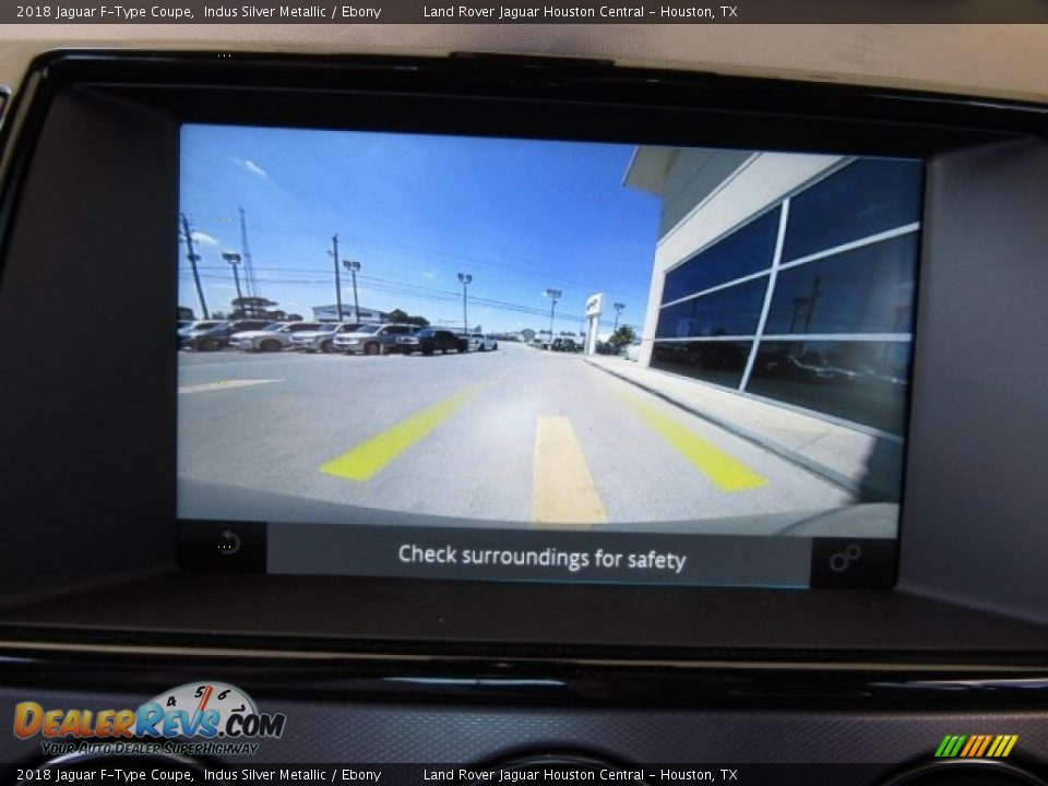 2018 Jaguar F-Type Coupe Indus Silver Metallic / Ebony Photo #29