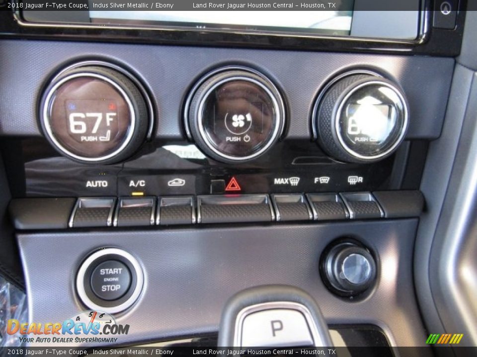 Controls of 2018 Jaguar F-Type Coupe Photo #30