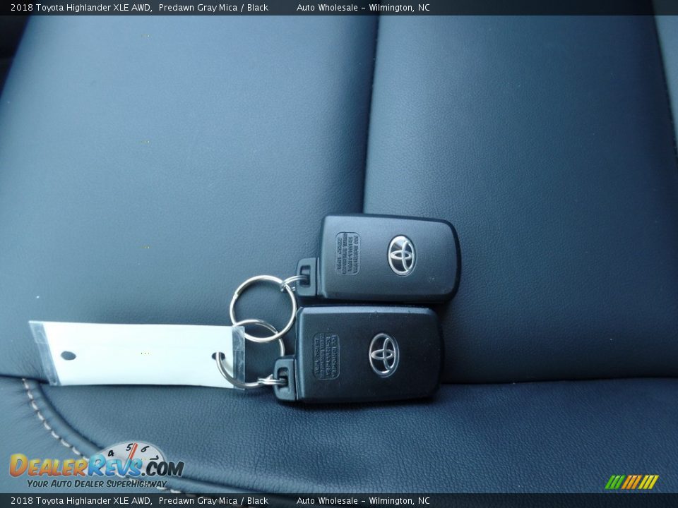 2018 Toyota Highlander XLE AWD Predawn Gray Mica / Black Photo #20