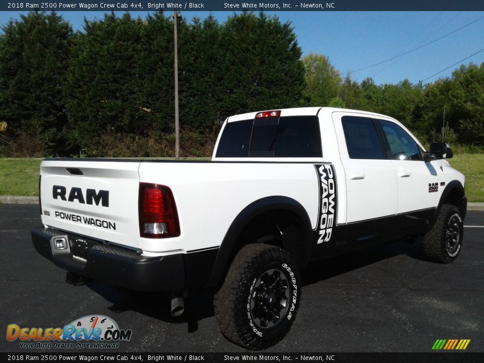 2018 Ram 2500 Power Wagon Crew Cab 4x4 Bright White / Black Photo #6