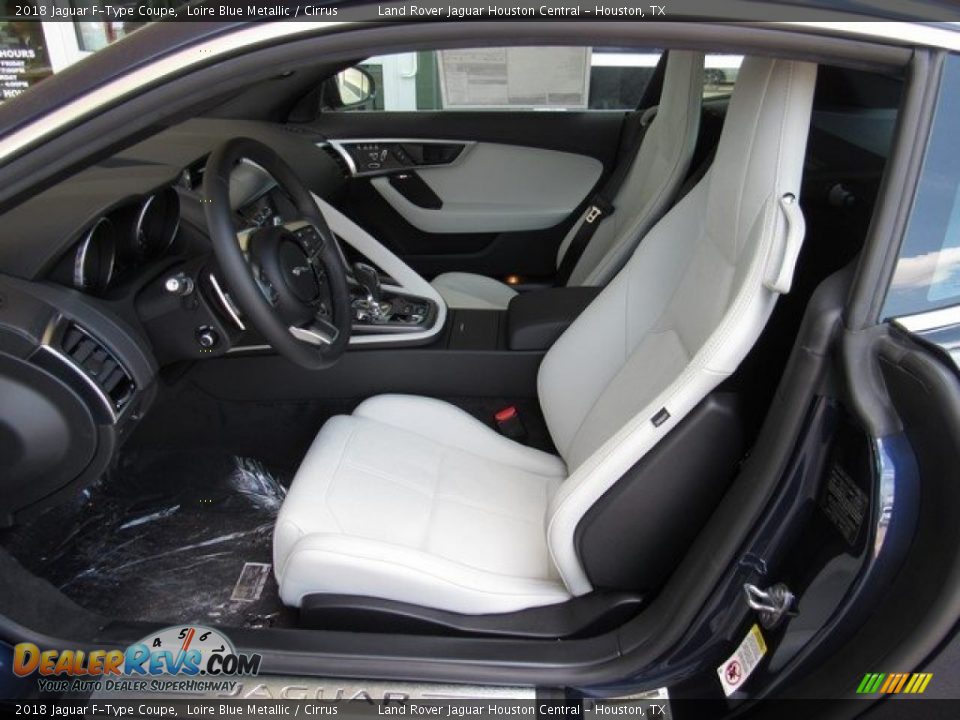 Cirrus Interior - 2018 Jaguar F-Type Coupe Photo #10