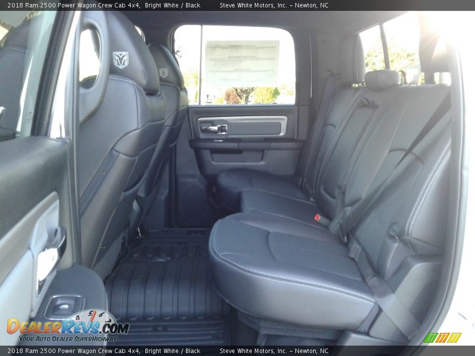 Rear Seat of 2018 Ram 2500 Power Wagon Crew Cab 4x4 Photo #11