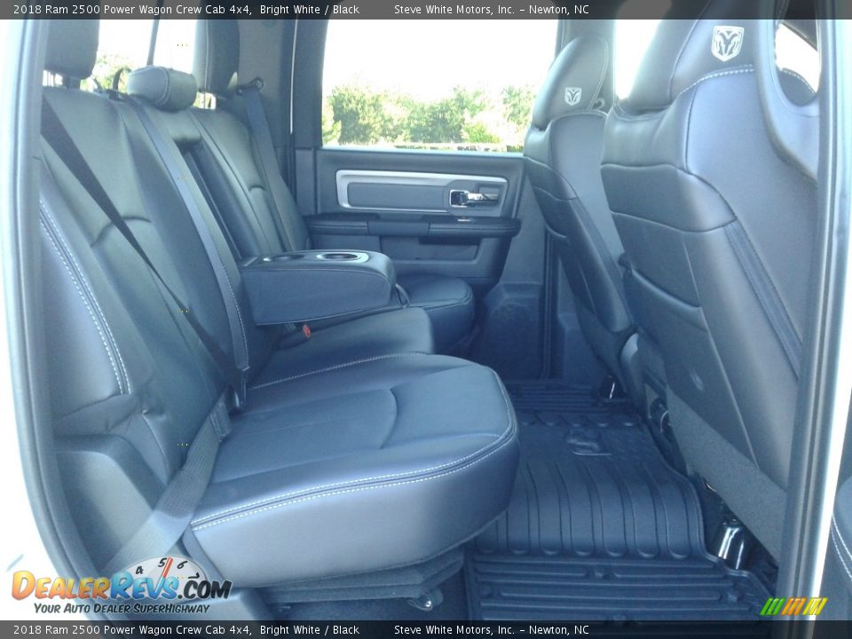 Rear Seat of 2018 Ram 2500 Power Wagon Crew Cab 4x4 Photo #13