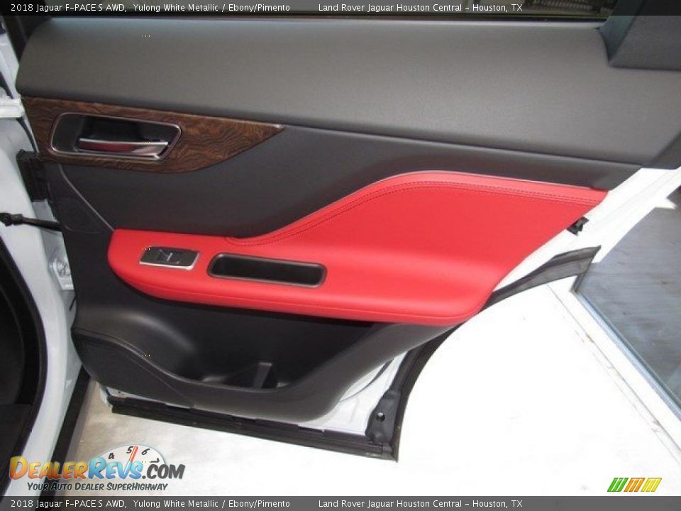 Door Panel of 2018 Jaguar F-PACE S AWD Photo #22