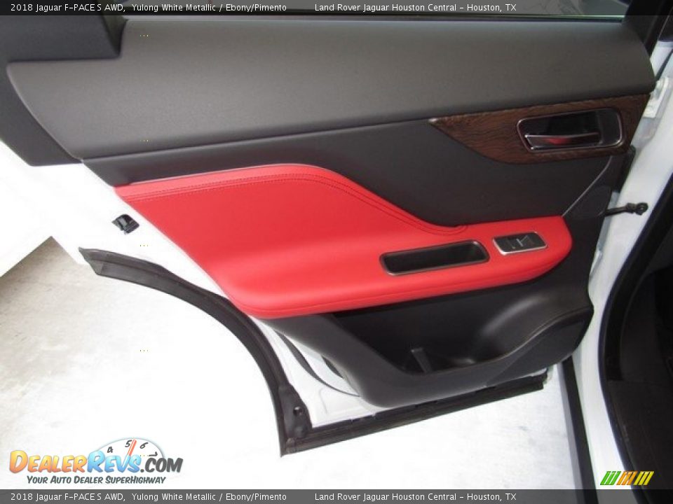 Door Panel of 2018 Jaguar F-PACE S AWD Photo #23