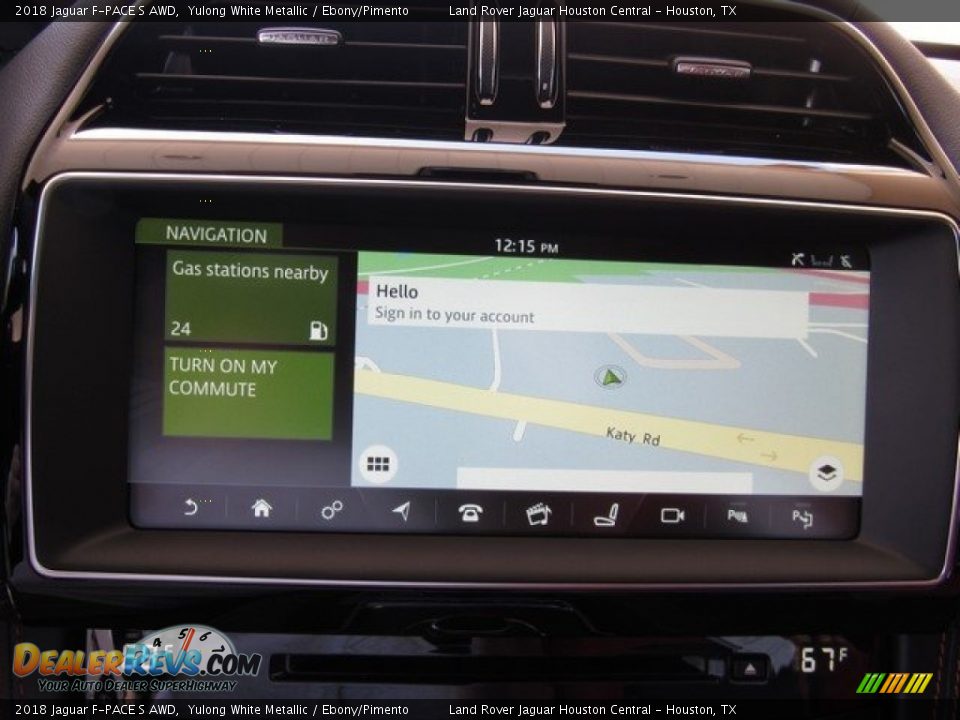 Navigation of 2018 Jaguar F-PACE S AWD Photo #33