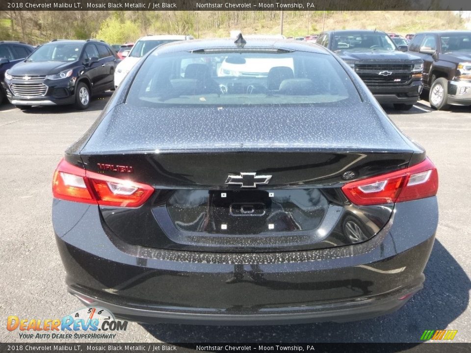 2018 Chevrolet Malibu LT Mosaic Black Metallic / Jet Black Photo #4