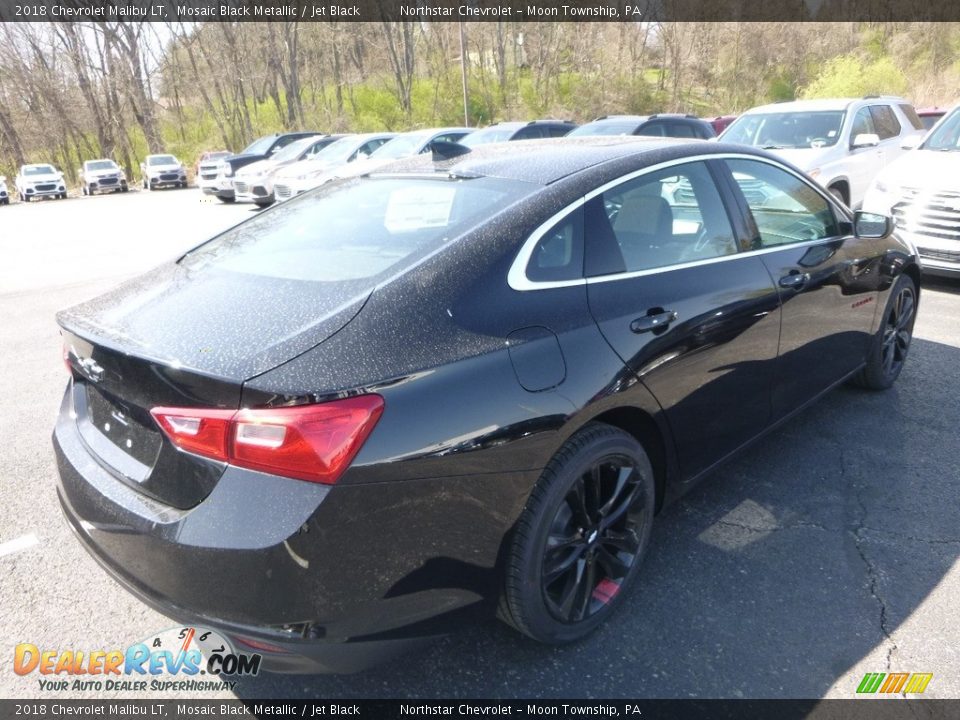 2018 Chevrolet Malibu LT Mosaic Black Metallic / Jet Black Photo #5