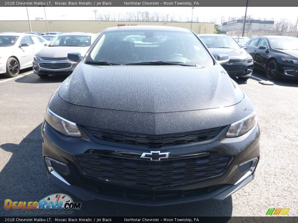 2018 Chevrolet Malibu LT Mosaic Black Metallic / Jet Black Photo #8