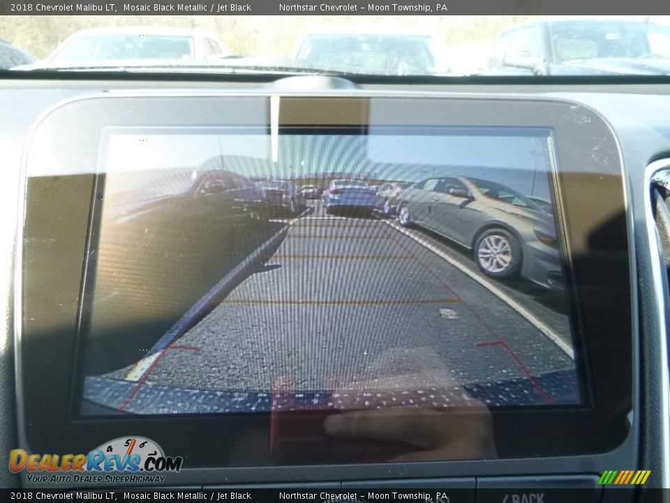 2018 Chevrolet Malibu LT Mosaic Black Metallic / Jet Black Photo #18
