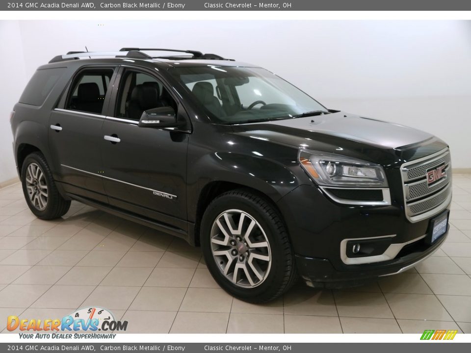 2014 GMC Acadia Denali AWD Carbon Black Metallic / Ebony Photo #1