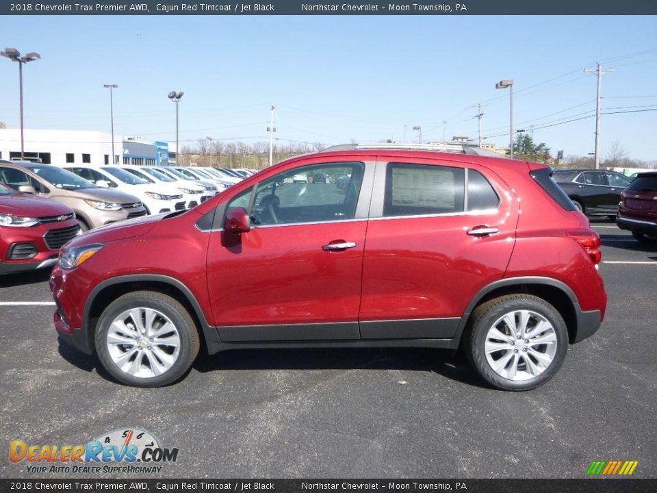 Cajun Red Tintcoat 2018 Chevrolet Trax Premier AWD Photo #2