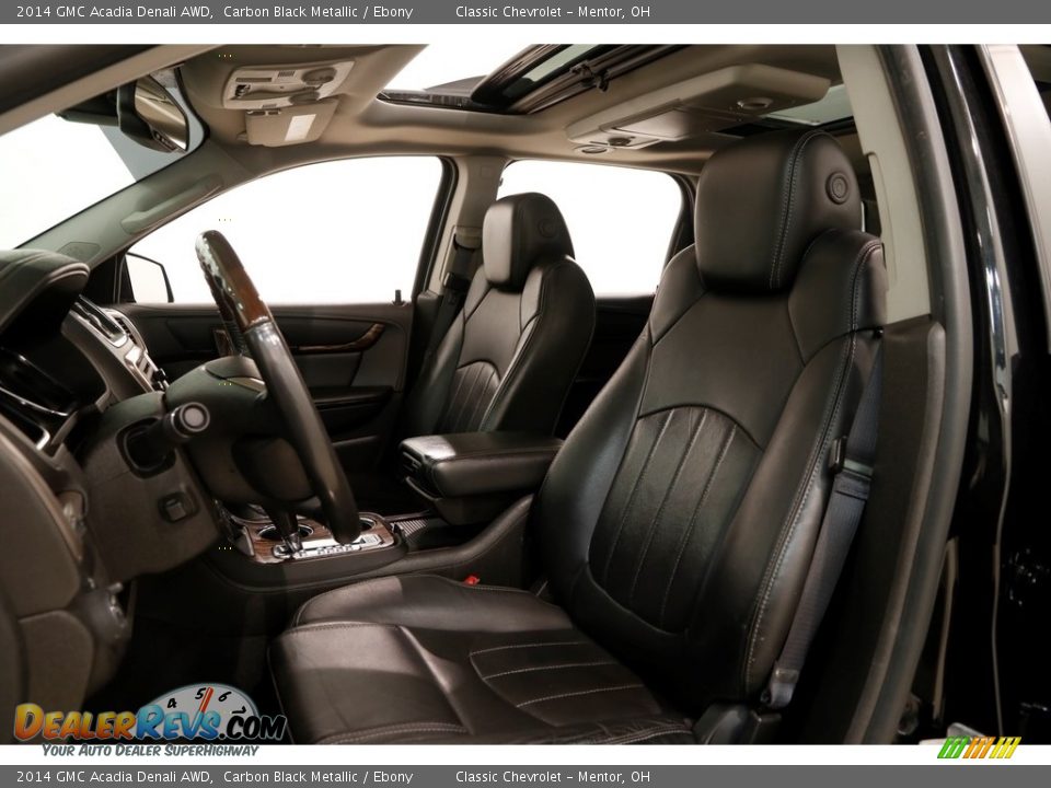2014 GMC Acadia Denali AWD Carbon Black Metallic / Ebony Photo #5