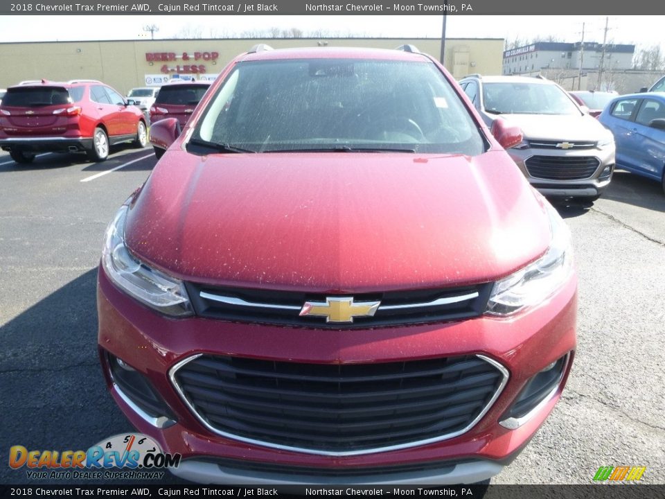 2018 Chevrolet Trax Premier AWD Cajun Red Tintcoat / Jet Black Photo #8
