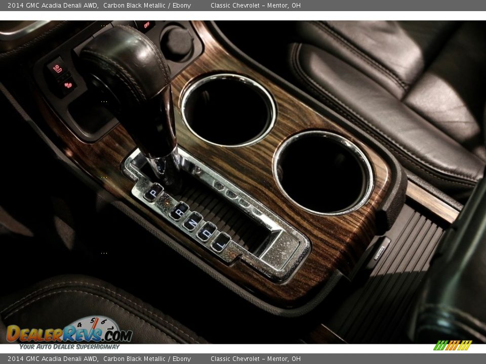 2014 GMC Acadia Denali AWD Carbon Black Metallic / Ebony Photo #14