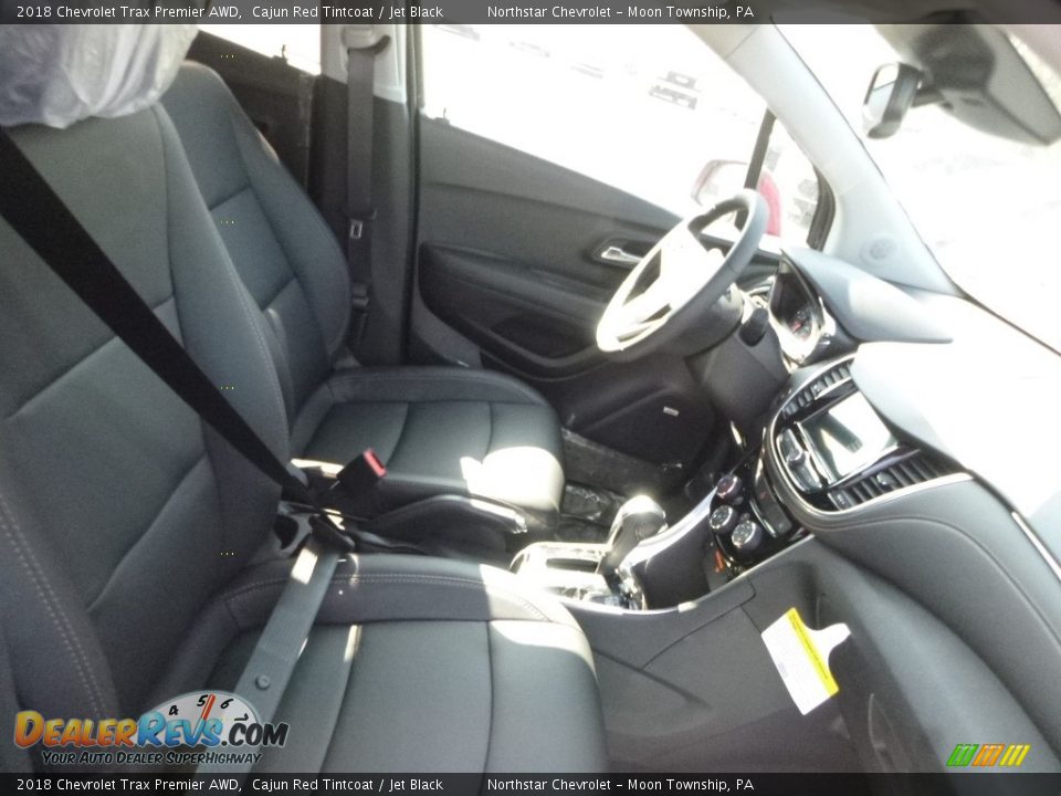 2018 Chevrolet Trax Premier AWD Cajun Red Tintcoat / Jet Black Photo #10