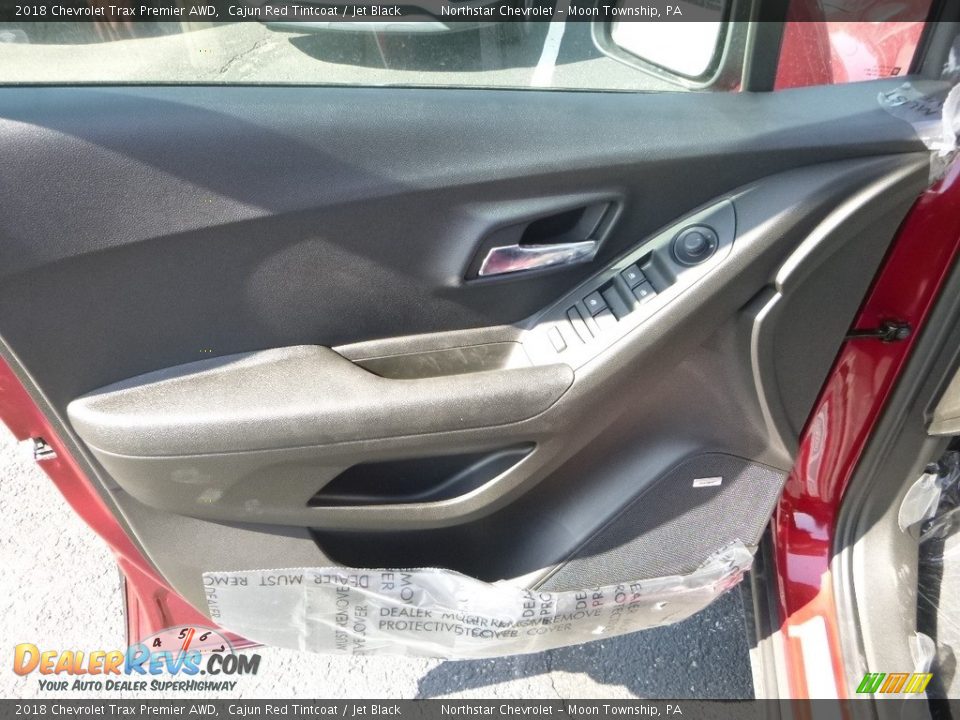 2018 Chevrolet Trax Premier AWD Cajun Red Tintcoat / Jet Black Photo #12