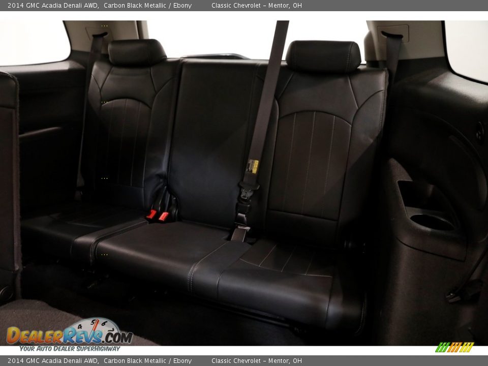 2014 GMC Acadia Denali AWD Carbon Black Metallic / Ebony Photo #19