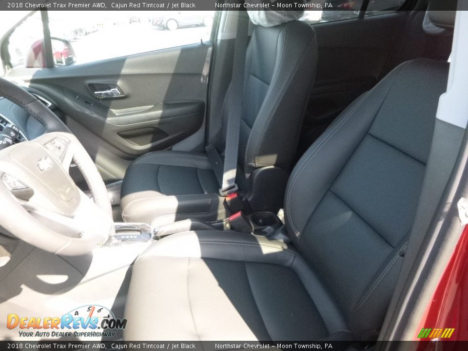 2018 Chevrolet Trax Premier AWD Cajun Red Tintcoat / Jet Black Photo #13
