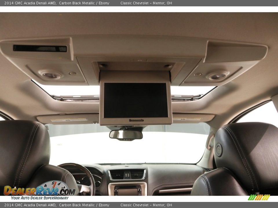 2014 GMC Acadia Denali AWD Carbon Black Metallic / Ebony Photo #20