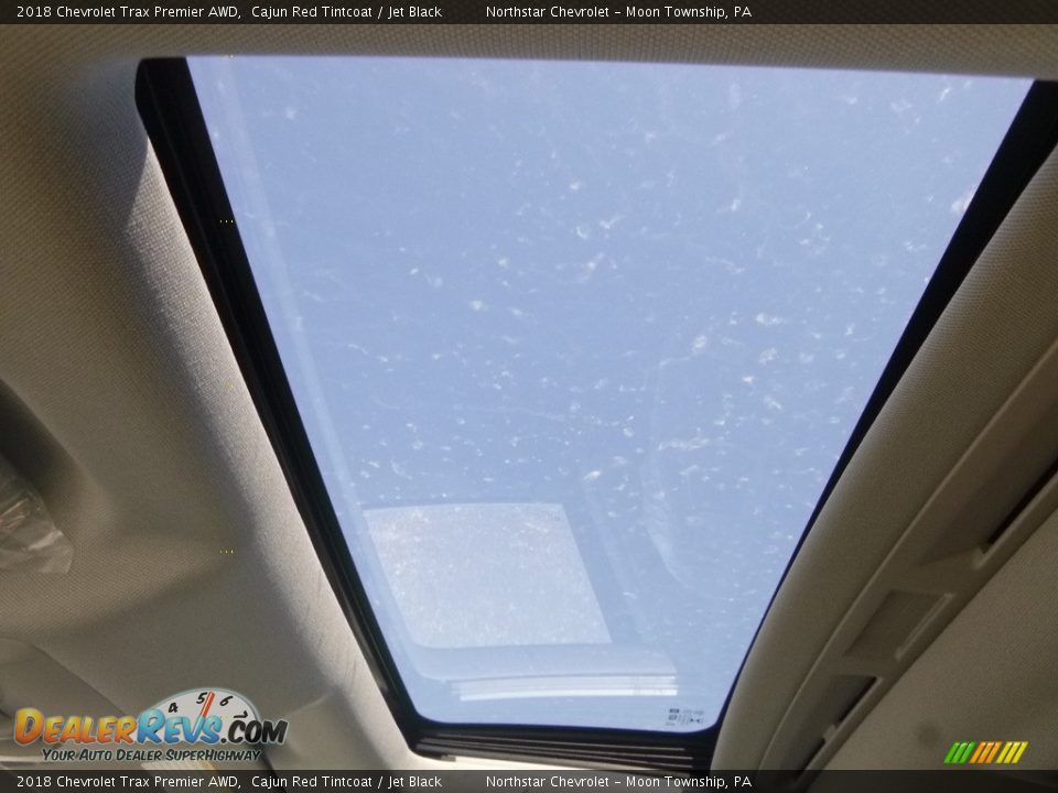 2018 Chevrolet Trax Premier AWD Cajun Red Tintcoat / Jet Black Photo #15
