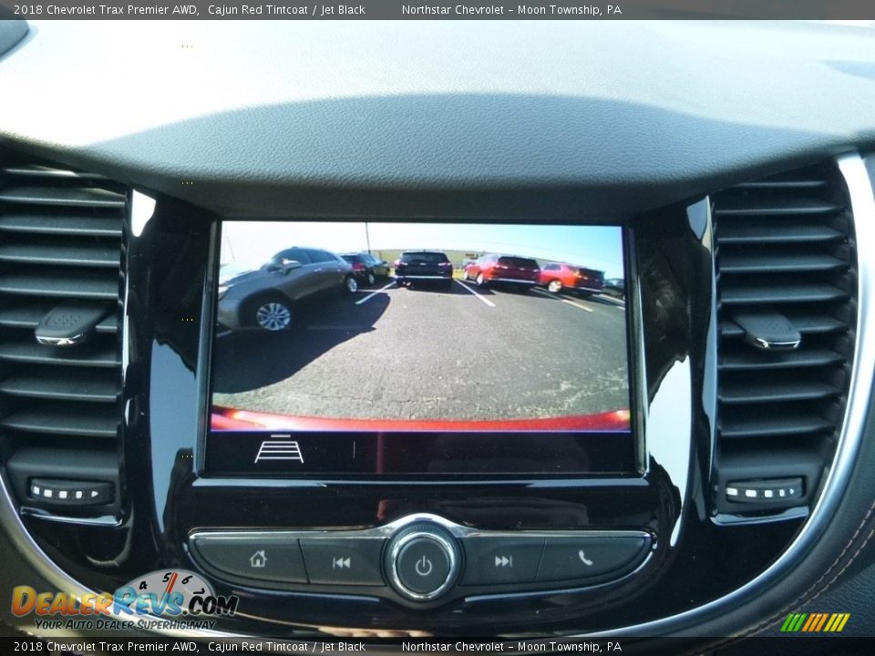 2018 Chevrolet Trax Premier AWD Cajun Red Tintcoat / Jet Black Photo #17