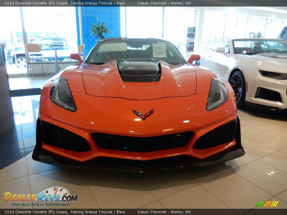 Sebring Orange Tintcoat 2019 Chevrolet Corvette ZR1 Coupe Photo #2