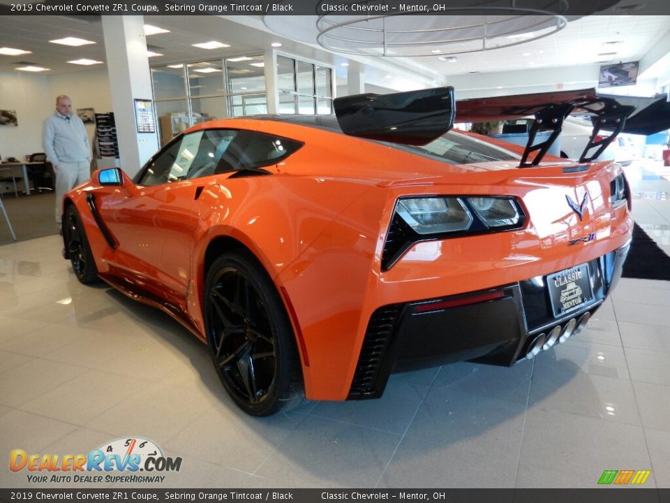 2019 Chevrolet Corvette ZR1 Coupe Sebring Orange Tintcoat / Black Photo #5