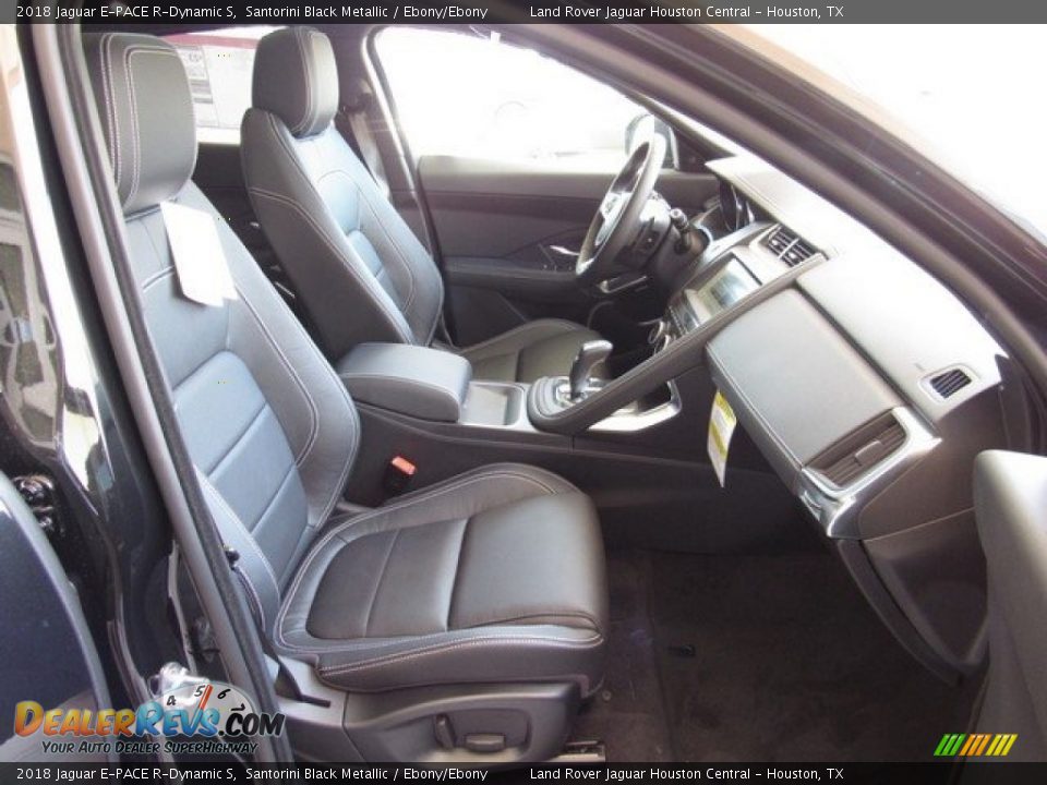 2018 Jaguar E-PACE R-Dynamic S Santorini Black Metallic / Ebony/Ebony Photo #5