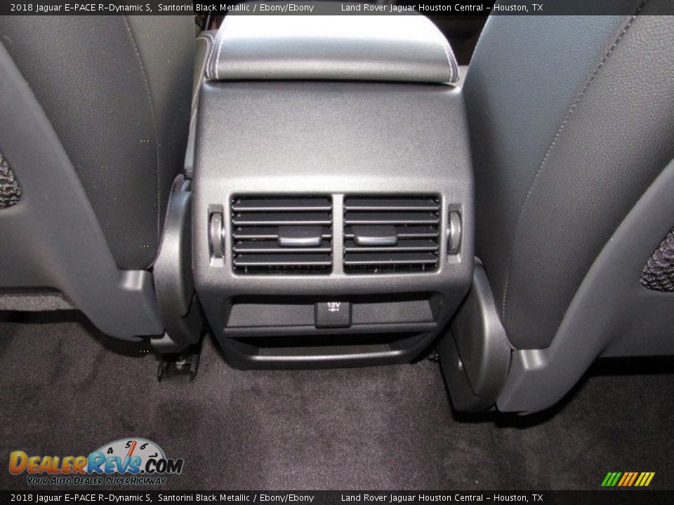 2018 Jaguar E-PACE R-Dynamic S Santorini Black Metallic / Ebony/Ebony Photo #16
